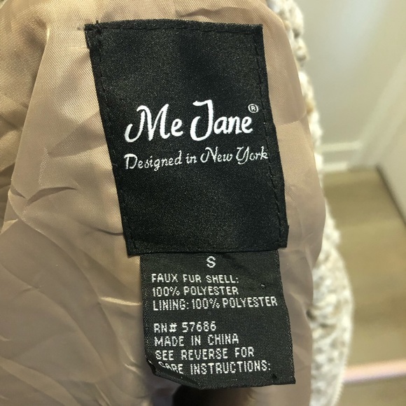 Me Jane Sherpa ladies sweater jacket size small - Picture 5 of 5